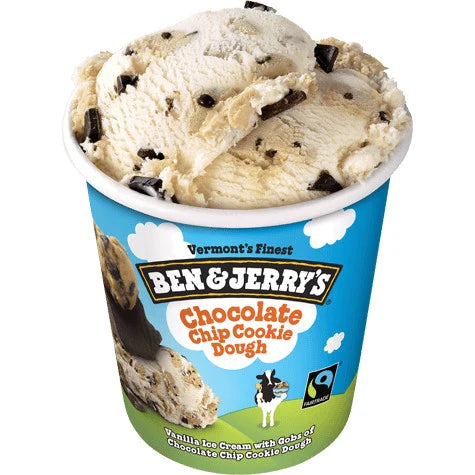 Ben & Jerry's Choc Chip Cookie Dough - (6x473ml)