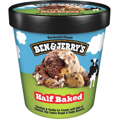 Ben & Jerry's Half Baked - (6x473ml)