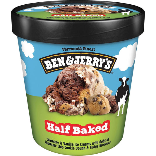 Ben & Jerry's Half Baked - (6x473ml)