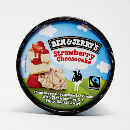 Ben & Jerry's Strawberry Cheesecake - (6x473ml)