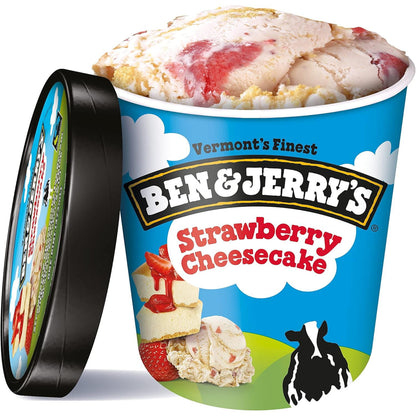 Ben & Jerry's Strawberry Cheesecake - (6x473ml)