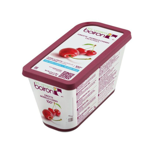 Boiron Red Morello Cherry Puree France - (1x1kg)