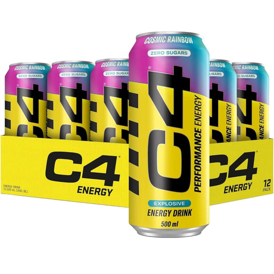 C4 Cosmic Rainbow Energy Drink - (12x500ml)