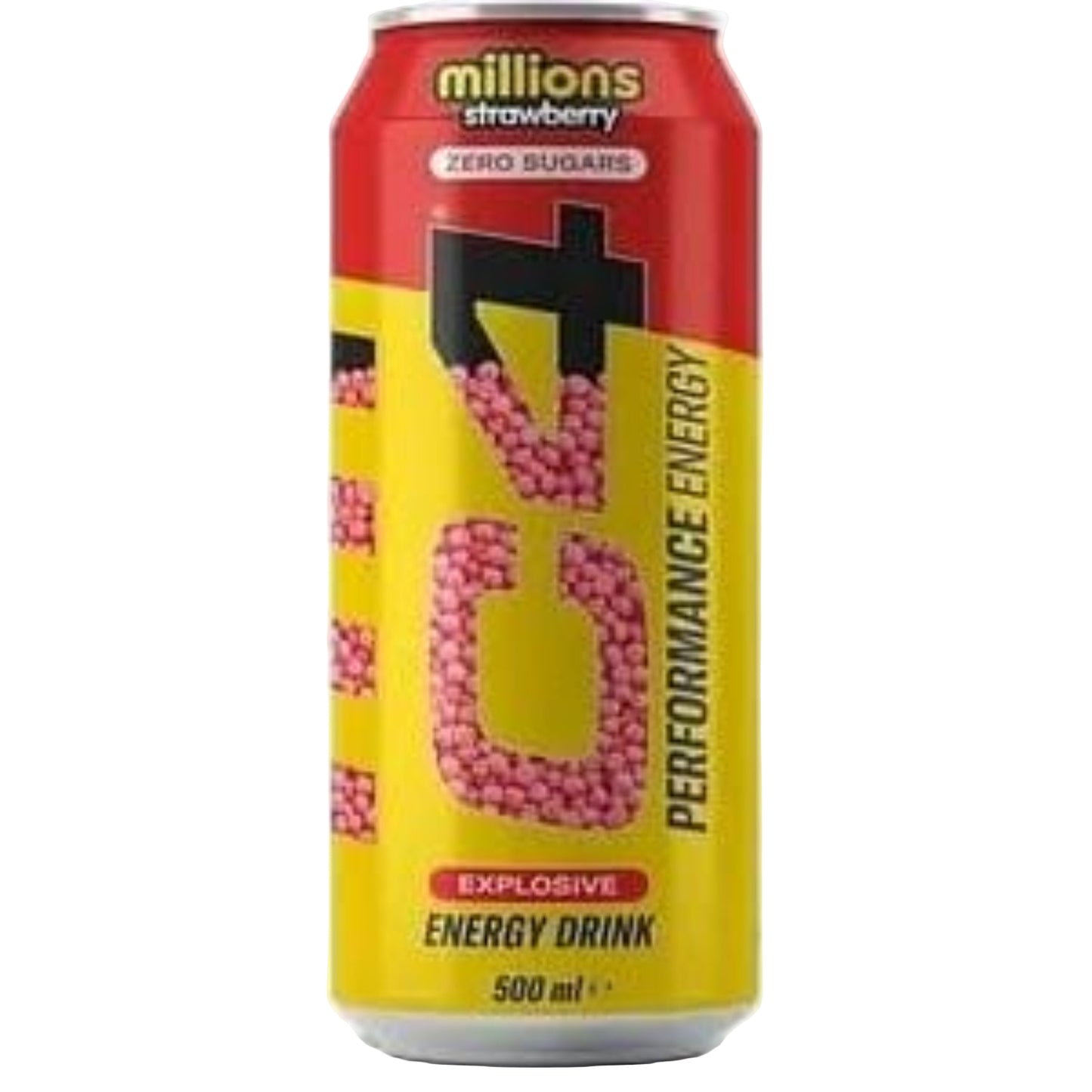 C4 Millions Strawberry Energy Drink - (12x500ml)