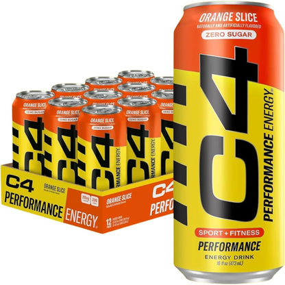 C4 Orange Slice Energy Drink - (12x500ml)