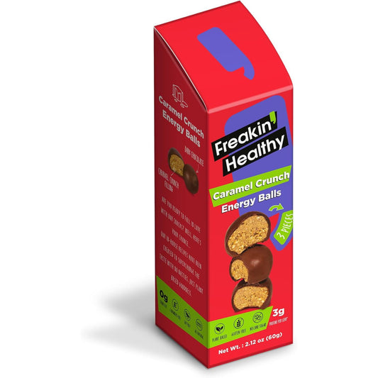 Caramel Crunch Protein Balls - (10x60g)