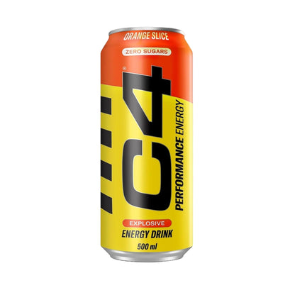 C4 Orange Slice Energy Drink - (12x500ml)