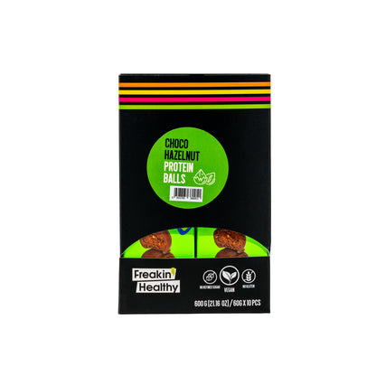 Choco Hazelnut Protein Balls - (10x60g)