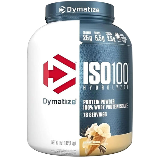 Dymatize ISO 100 Protein Powder - Vanilla (1x2.3kg)