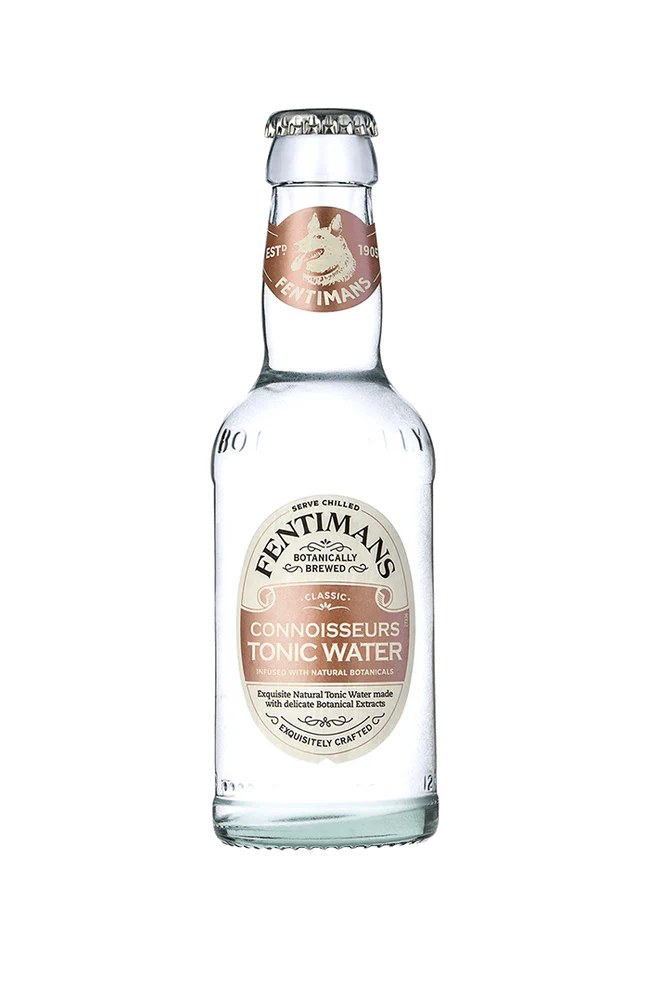 Fentiman Connoisseurs Tonic Water Glass Bottles - (24x200ml)