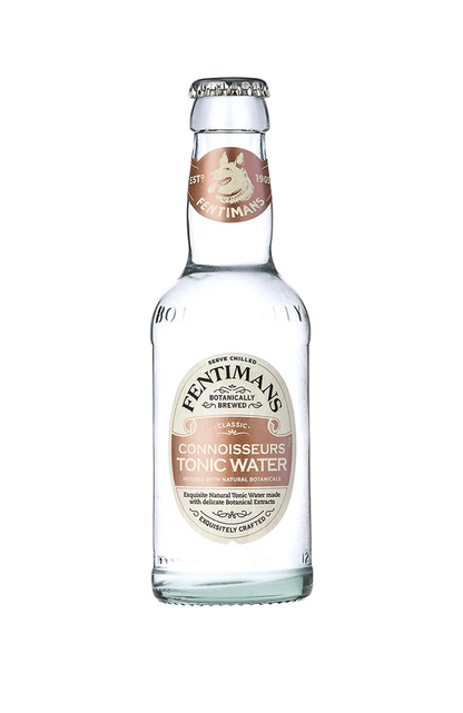Fentiman Connoisseurs Tonic Water Glass Bottles - (24x200ml)