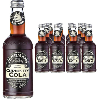 Fentimans Curiosity Cola Glass Bottles - (12x275ml)