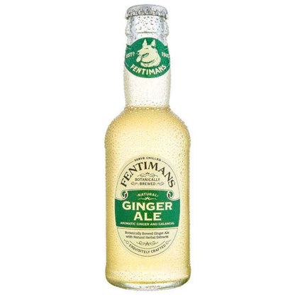 Fentimans Ginger Ale Glass Bottles - (24x200ml)