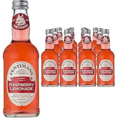 Fentimans Raspberry Lemonade Glass Bottles - (12x275ml)