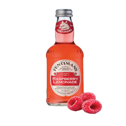 Fentimans Raspberry Lemonade Glass Bottles - (12x275ml)