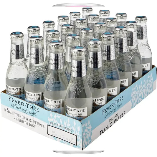 Fever-Tree Refreshingly Light Indian Tonic Water - (24x200ml)