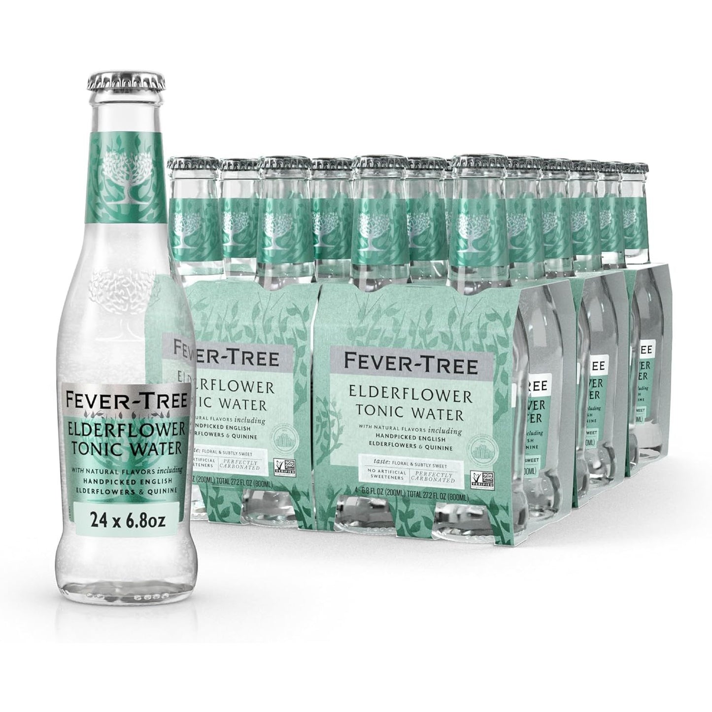 Fever-Tree Elderflower Tonic Water - (24x200ml)