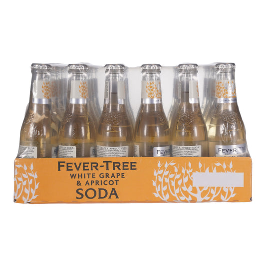 Fever-Tree White Grape And Apricot Soda - (24x200ml)