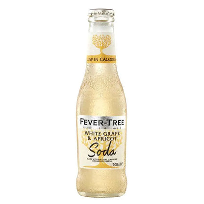 Fever-Tree White Grape And Apricot Soda - (24x200ml)