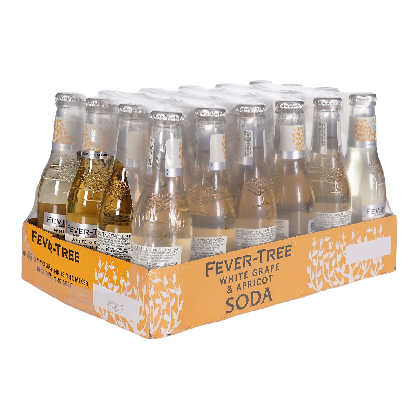 Fever-Tree White Grape And Apricot Soda - (24x200ml)