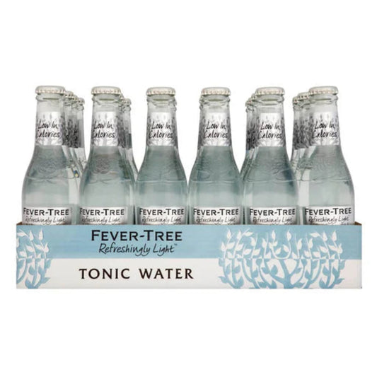 Fever-Tree Refreshingly Light Indian Tonic Water - (24x200ml)