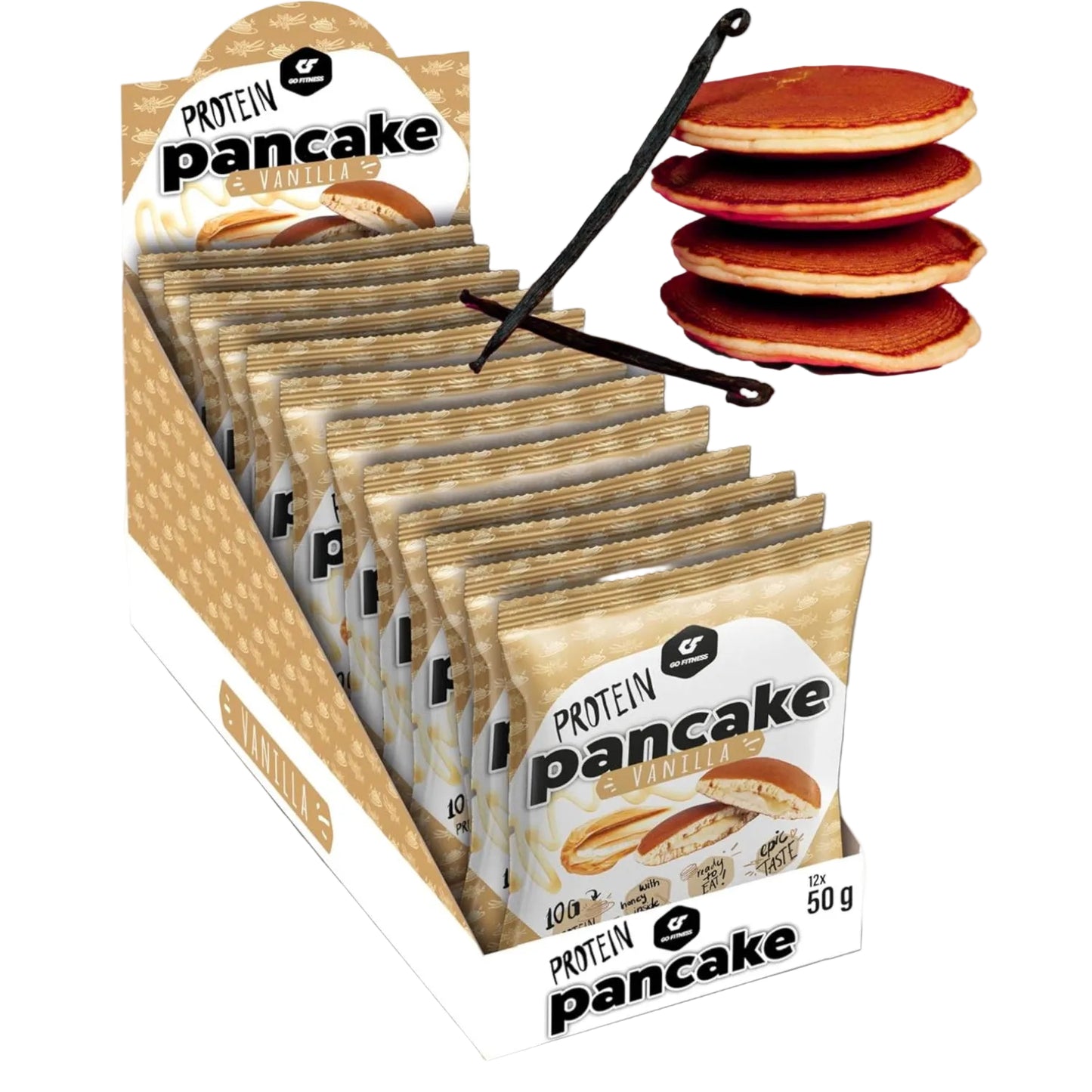 Go Fitness High Protein Pancake - Vanilla (12x55g)
