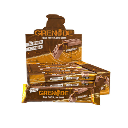 Grenade High Protein, Low Sugar Bar - Fudged Up (12x60g)