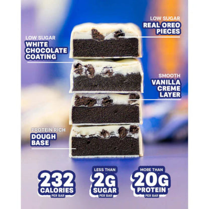 Grenade High Protein, Low Sugar Bar - Oreo White (12x60g)