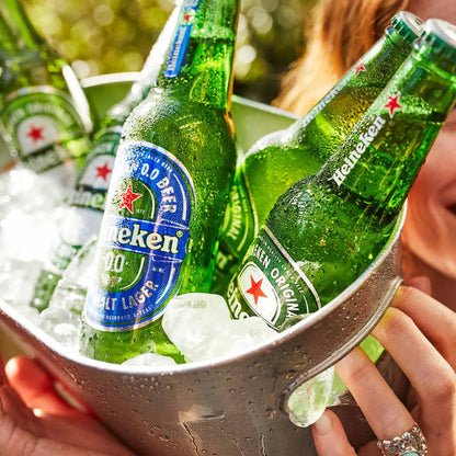 0.0% Alcohol Free Malt Beverage Glass Bottles - (24x330ml)