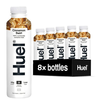 Huel Protein Shake Cinnamon Swirl - (8x500ml)