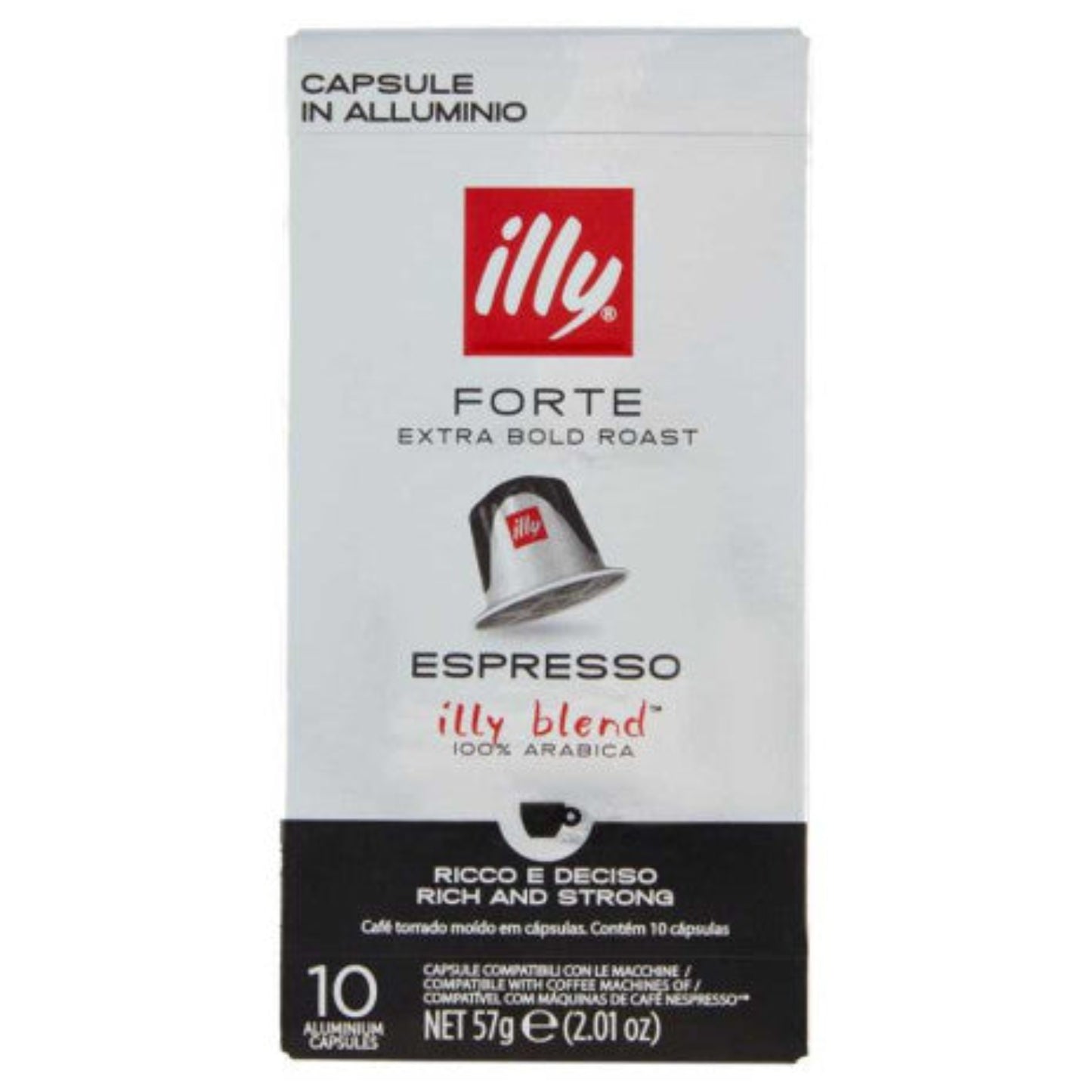 Illy Capsules Espresso Forte - (10x57g)