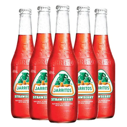Jarritos Mexican Strawberry Soda - (24x370ml)