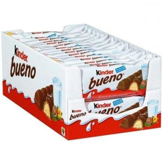 Kinder Bueno Chocolate Bar - (30x43g)