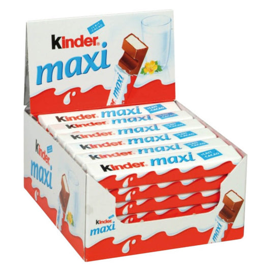 Kinder Maxi Milk Chocolate - (36x21g)