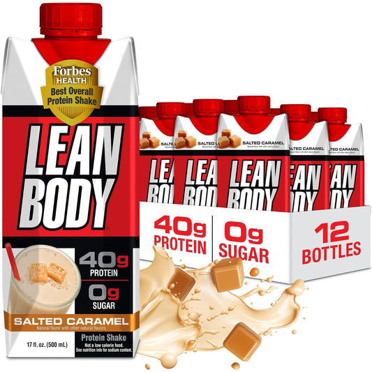 Labrada Nutrition Lean Body Protein Shake Salted Caramel - (12x500ml)