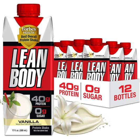 Labrada Nutrition Lean Body Protein Shake Vanilla - (12x500ml)