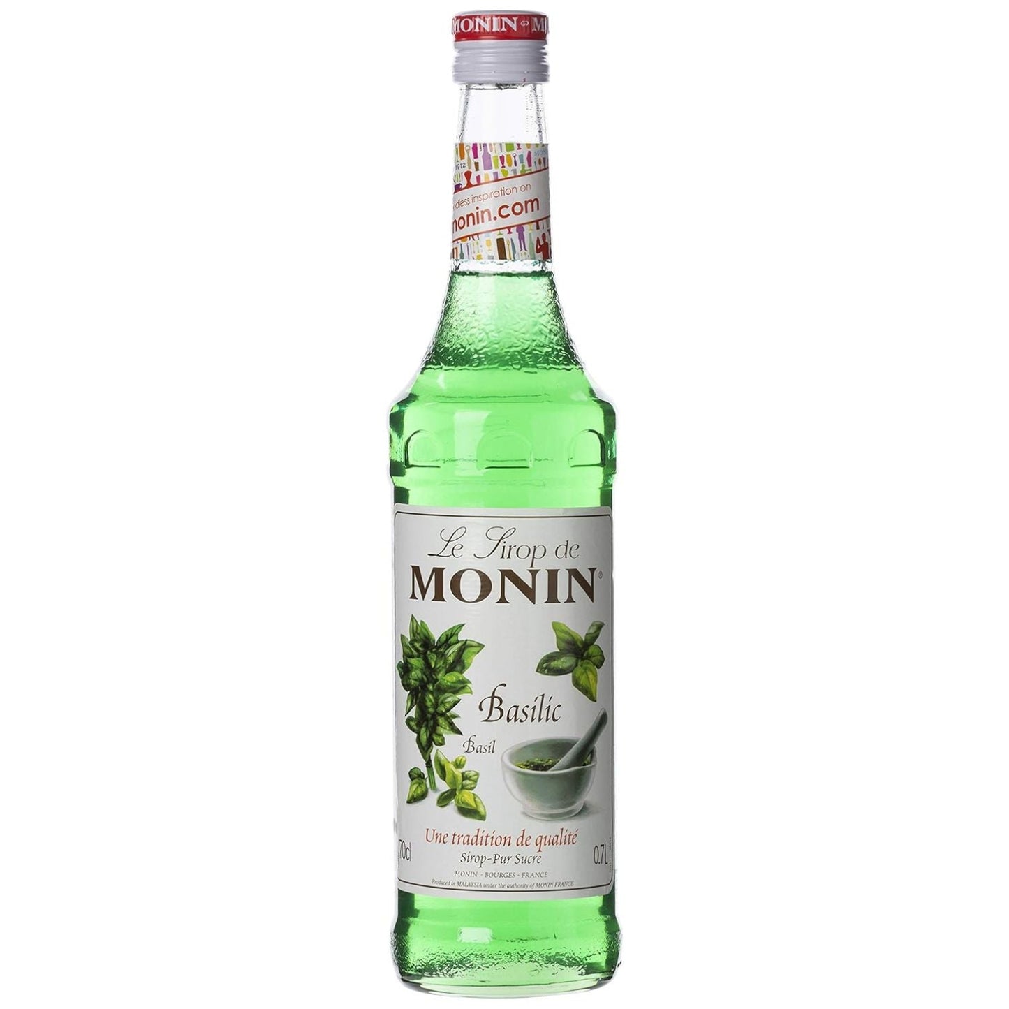 Monin Basil Syrup - (1x700ml)