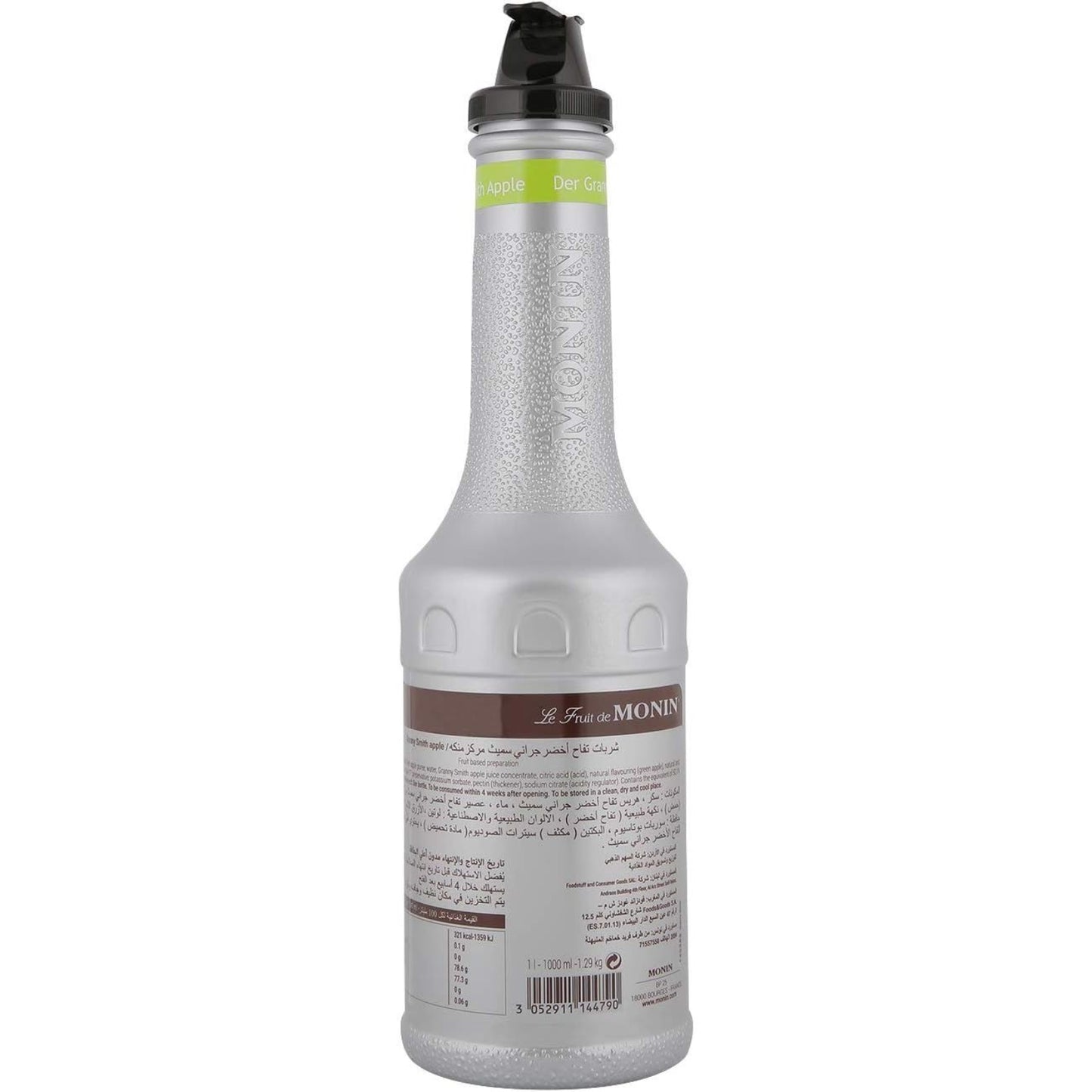 Monin Granny Smith Puree Fruit Mix - (1x1l)