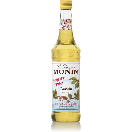 Monin Hazelnut Sugar Free Syrup - (1x700ml)