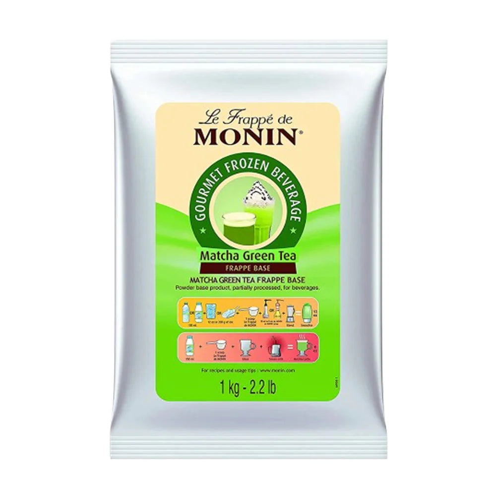 Monin Matcha Green Tea Frappe Powder - (1x1kg)