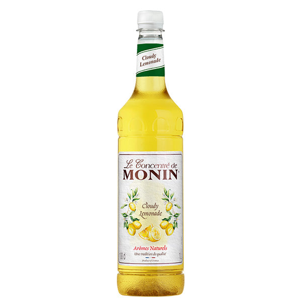 Monin Plastic Bottle Cloudy Lemonade Syrup - (1x1l)