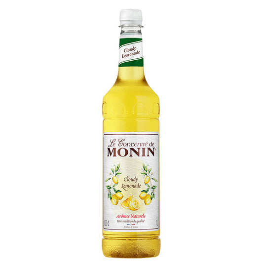 Monin Plastic Bottle Cloudy Lemonade Syrup - (1x1l)