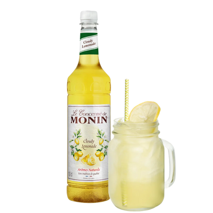Monin Plastic Bottle Cloudy Lemonade Syrup - (1x1l)