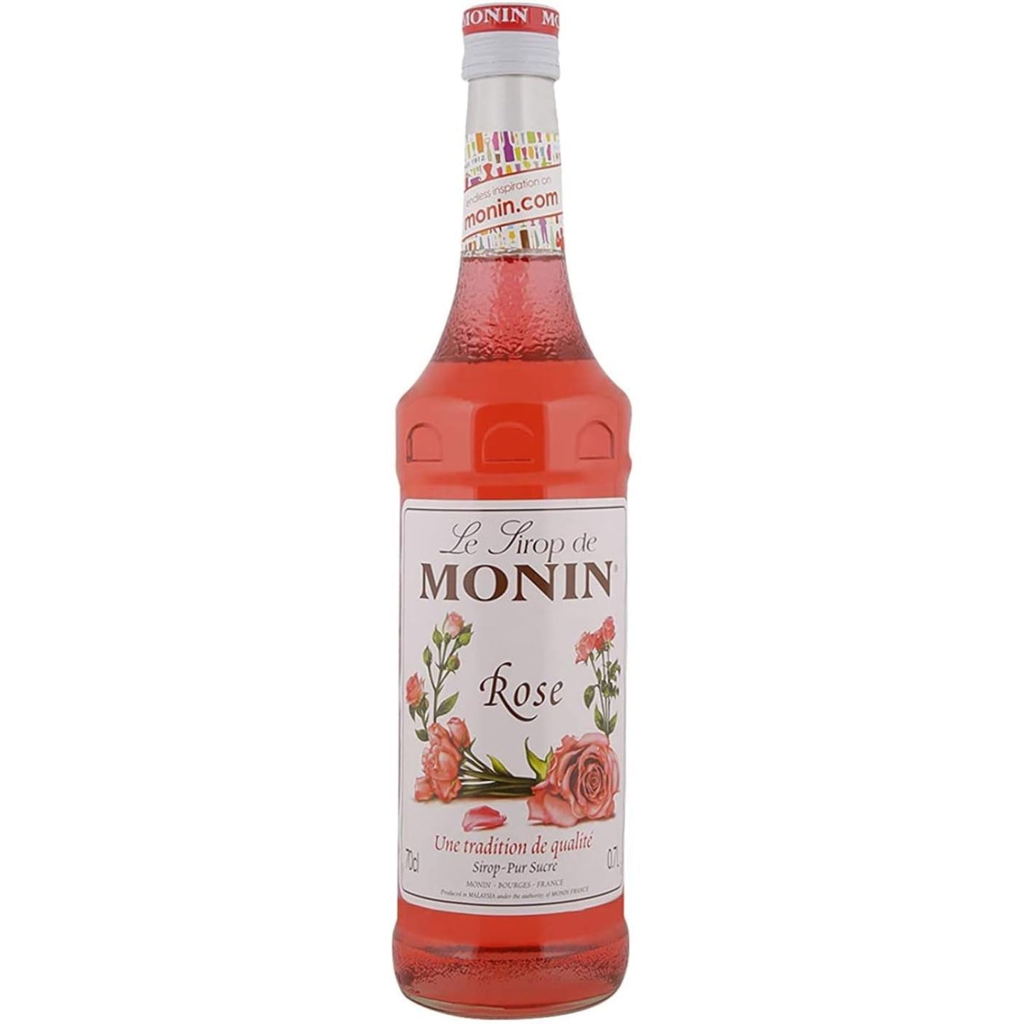 Monin Rose Syrup - (1x700ml)