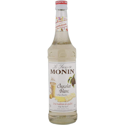 Monin White Chocolate Syrup - (1x700ml)