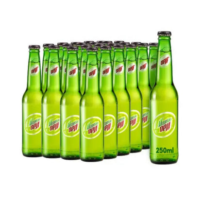Mountain Dew Carbonated Soft Drink Glass Bottles - (24x250ml)