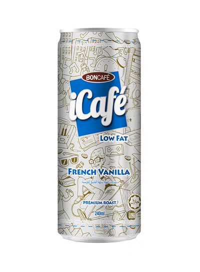 I Café Iced French Vanilla Low Fat - (30x240ml)