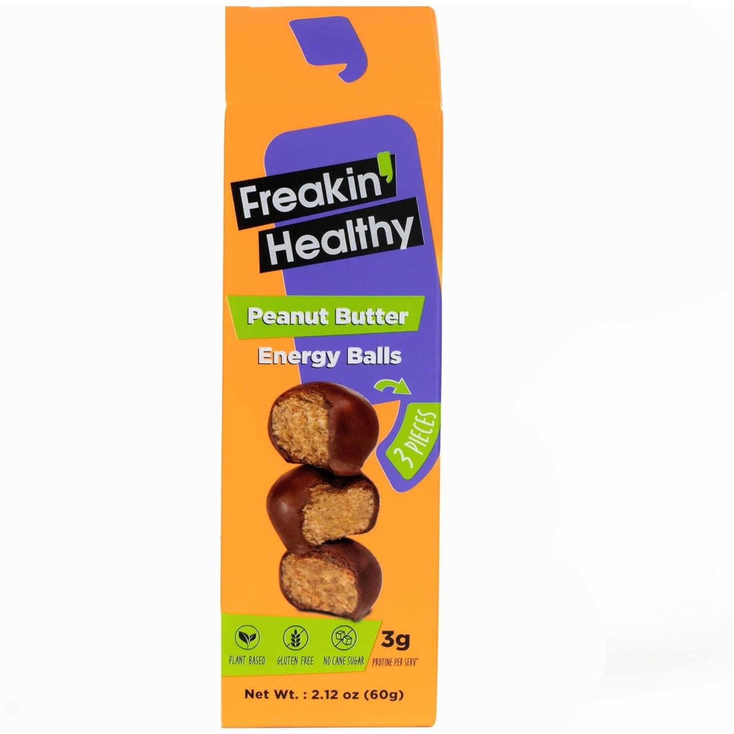Peanut Butter Protein Balls - (10x60g)