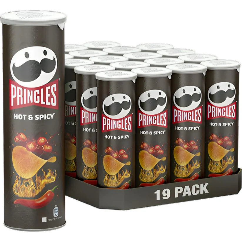 Pringles Hot & Spicy - (19x165g)