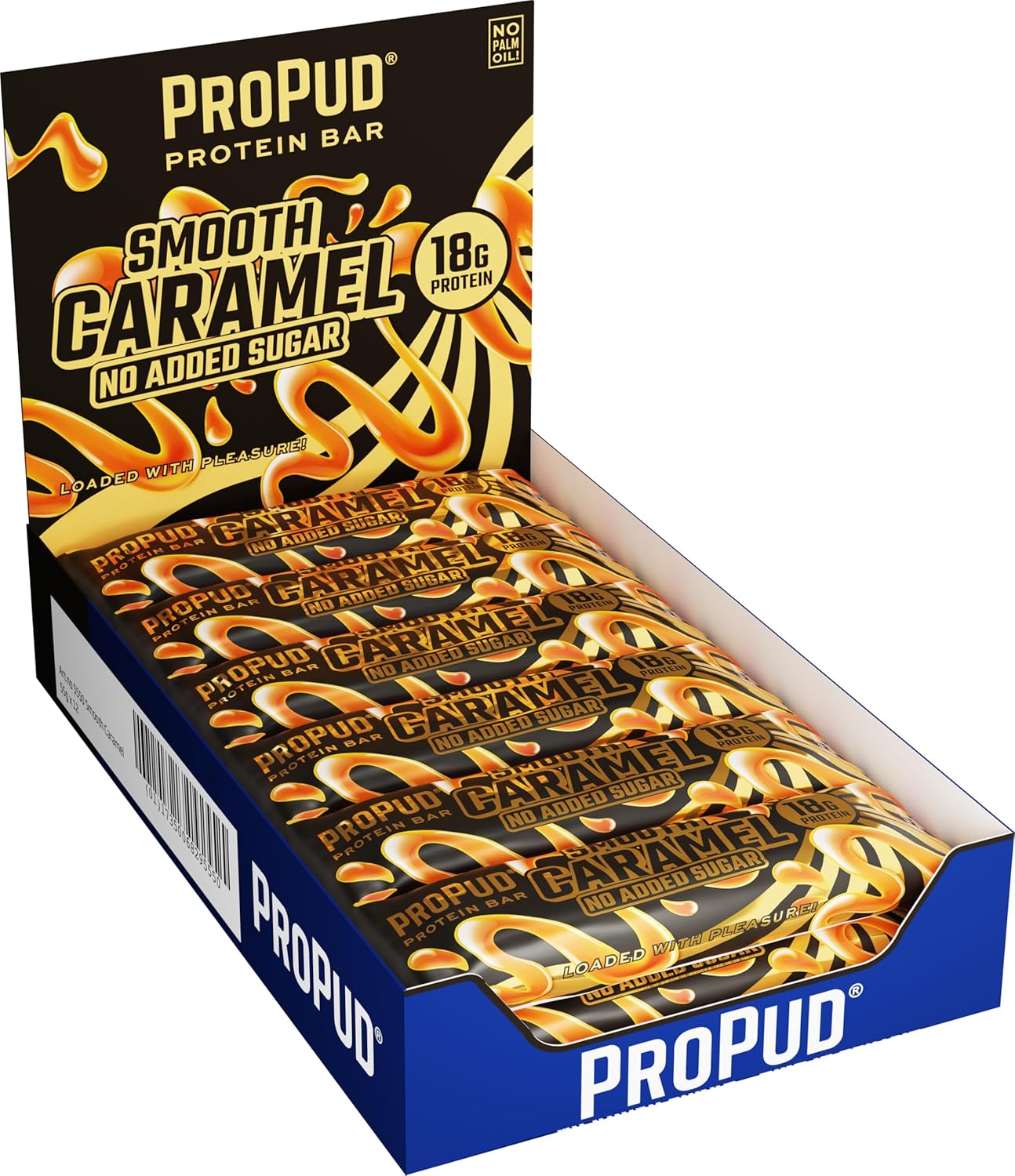 Propud High Protein Bars - Smooth Caramel (12x55g)